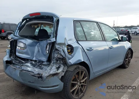 2012 Volkswagen Golf Tdi 4-Door from USA, damaged, VIN WVWNM7AJ0CW154977